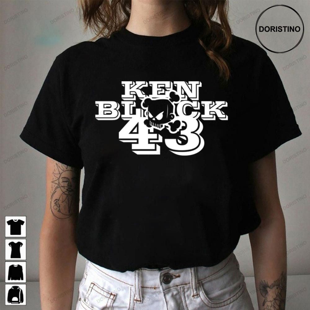 White Ken Block 43 Limited Edition T-shirts